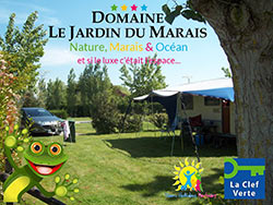 Camping Domaine : Le Jardin du Marais ***